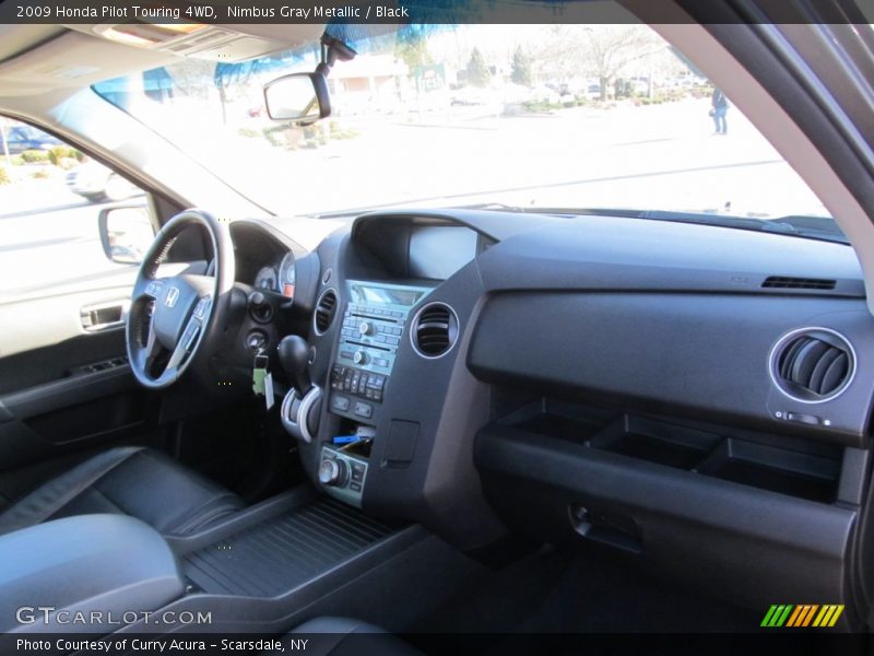 Nimbus Gray Metallic / Black 2009 Honda Pilot Touring 4WD