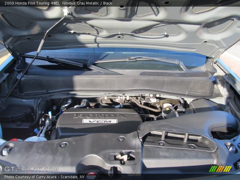 Nimbus Gray Metallic / Black 2009 Honda Pilot Touring 4WD