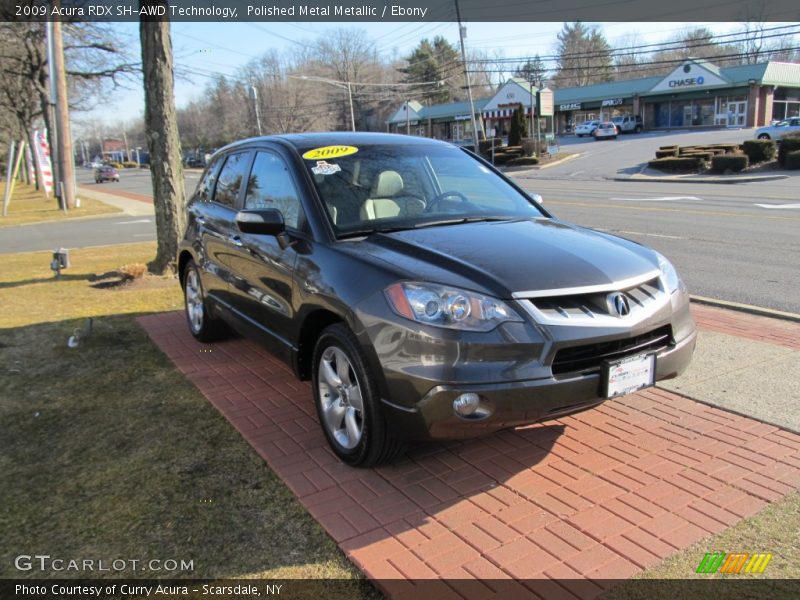 Polished Metal Metallic / Ebony 2009 Acura RDX SH-AWD Technology