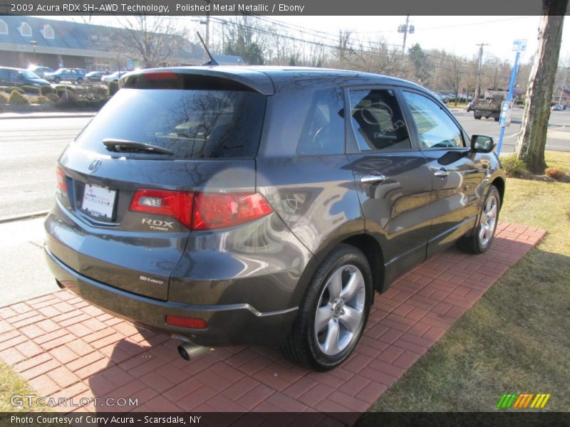 Polished Metal Metallic / Ebony 2009 Acura RDX SH-AWD Technology