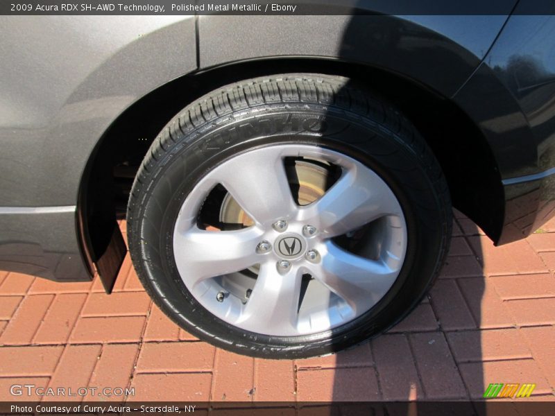 Polished Metal Metallic / Ebony 2009 Acura RDX SH-AWD Technology