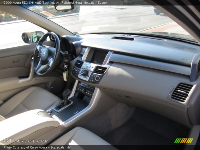 Polished Metal Metallic / Ebony 2009 Acura RDX SH-AWD Technology