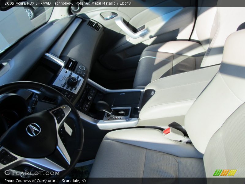 Polished Metal Metallic / Ebony 2009 Acura RDX SH-AWD Technology
