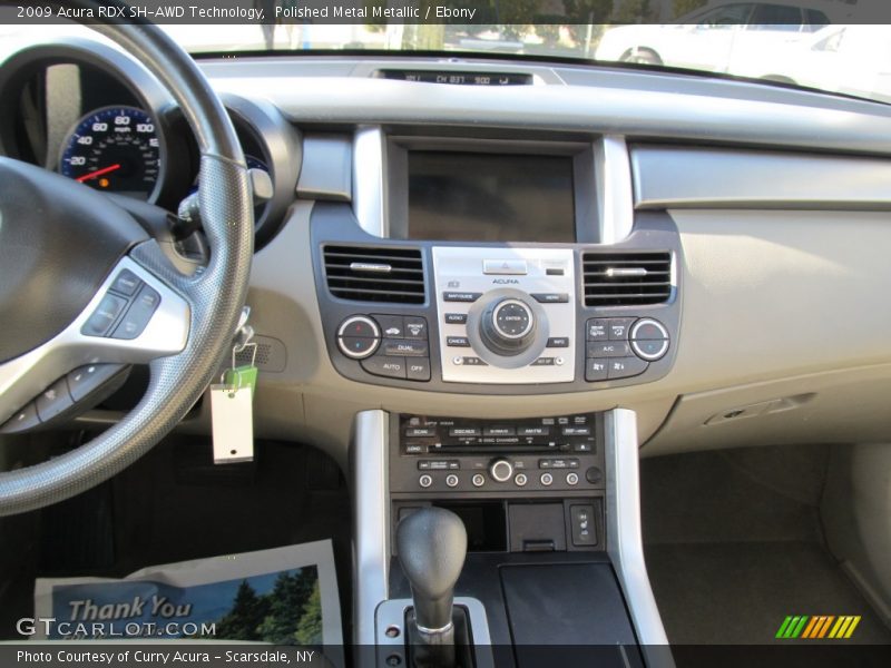 Polished Metal Metallic / Ebony 2009 Acura RDX SH-AWD Technology