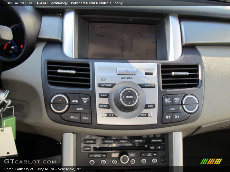 Polished Metal Metallic / Ebony 2009 Acura RDX SH-AWD Technology