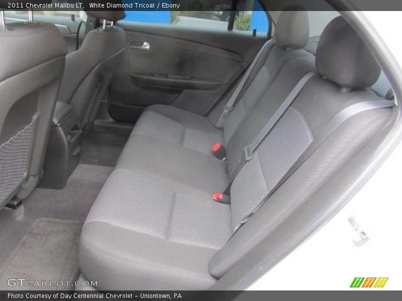 White Diamond Tricoat / Ebony 2011 Chevrolet Malibu LT