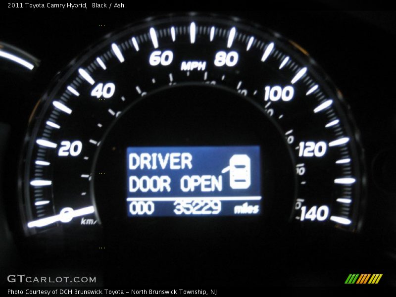 Black / Ash 2011 Toyota Camry Hybrid