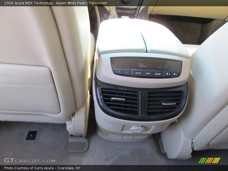 Aspen White Pearl / Parchment 2009 Acura MDX Technology