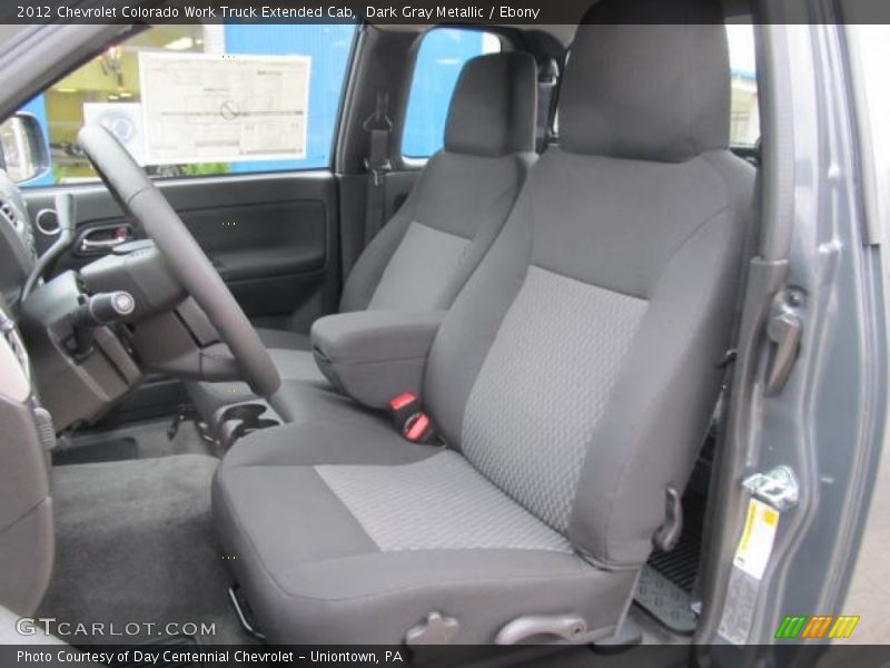 Front Seat of 2012 Colorado Work Truck Extended Cab