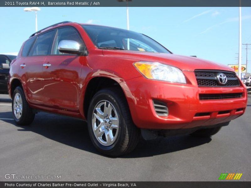 Barcelona Red Metallic / Ash 2011 Toyota RAV4 I4
