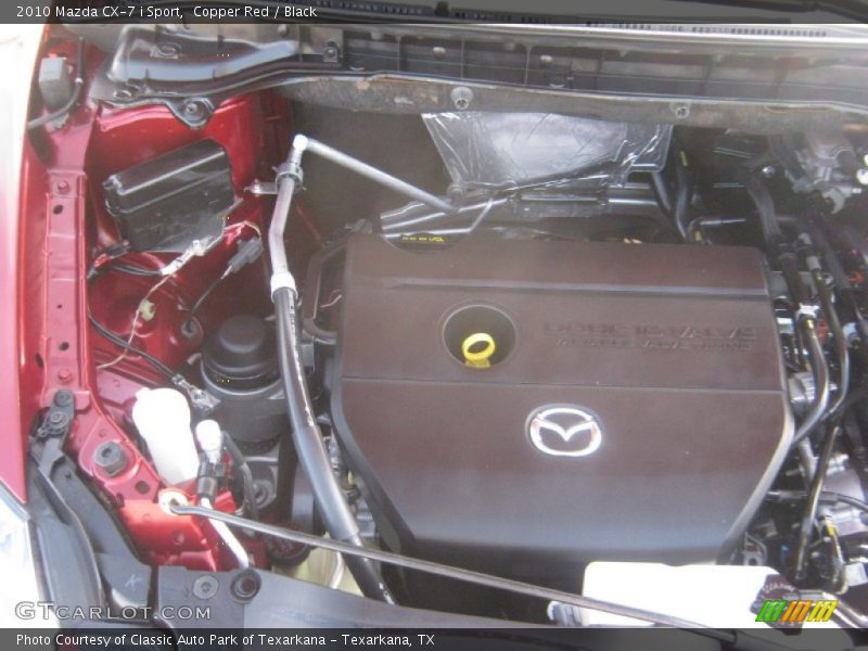 Copper Red / Black 2010 Mazda CX-7 i Sport