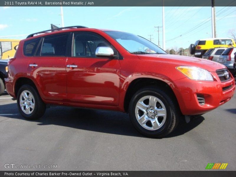 Barcelona Red Metallic / Ash 2011 Toyota RAV4 I4