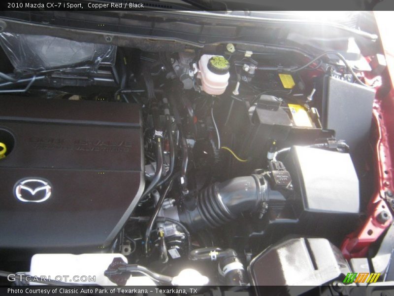 Copper Red / Black 2010 Mazda CX-7 i Sport