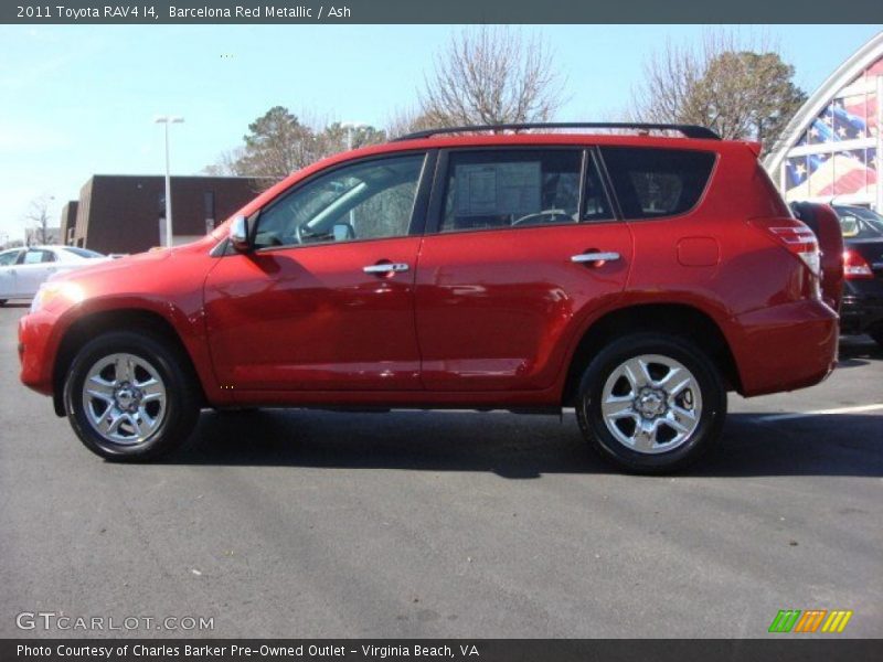 Barcelona Red Metallic / Ash 2011 Toyota RAV4 I4