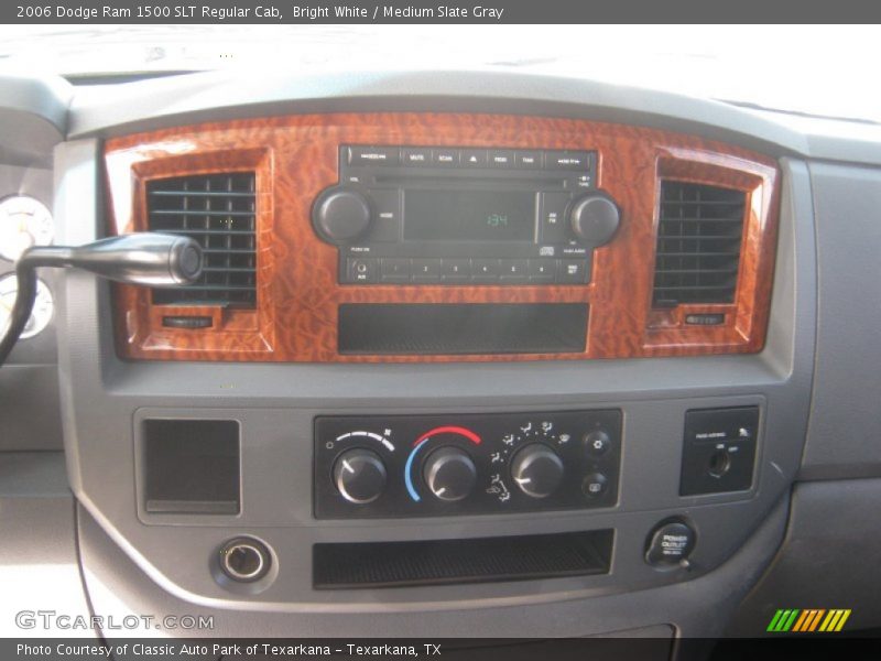 Bright White / Medium Slate Gray 2006 Dodge Ram 1500 SLT Regular Cab