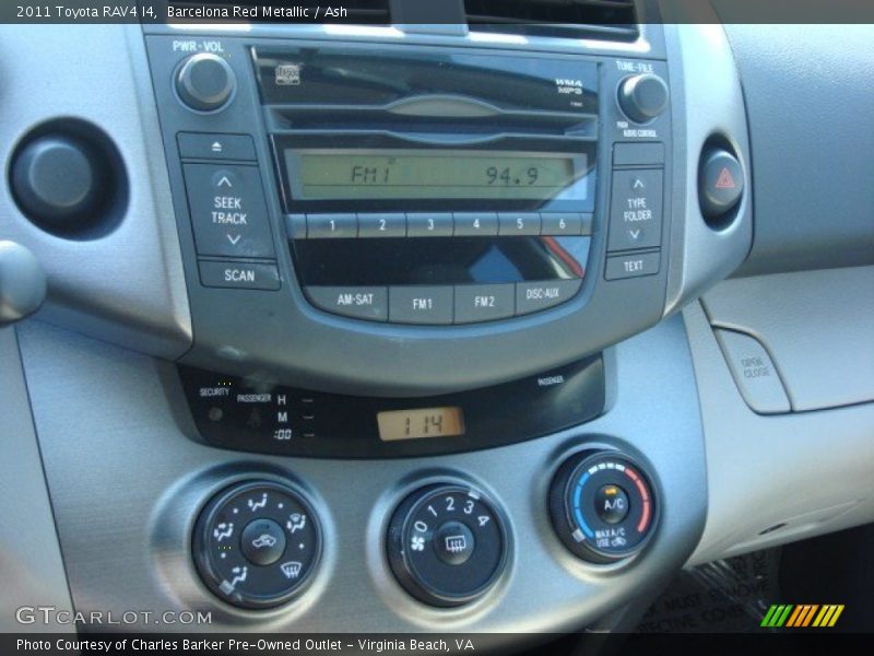 Barcelona Red Metallic / Ash 2011 Toyota RAV4 I4