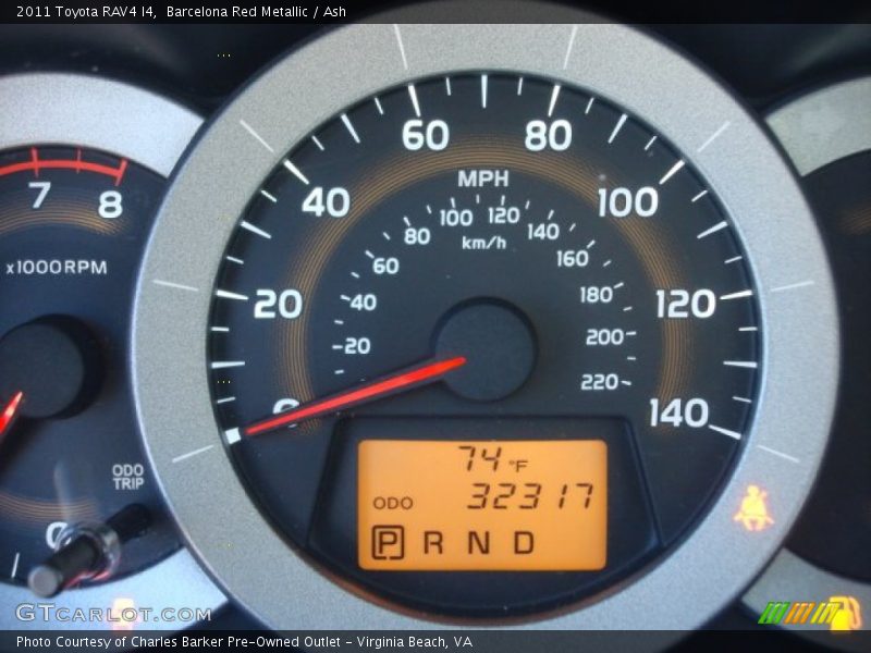 Barcelona Red Metallic / Ash 2011 Toyota RAV4 I4