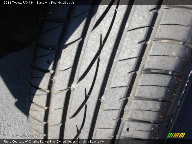 Barcelona Red Metallic / Ash 2011 Toyota RAV4 I4