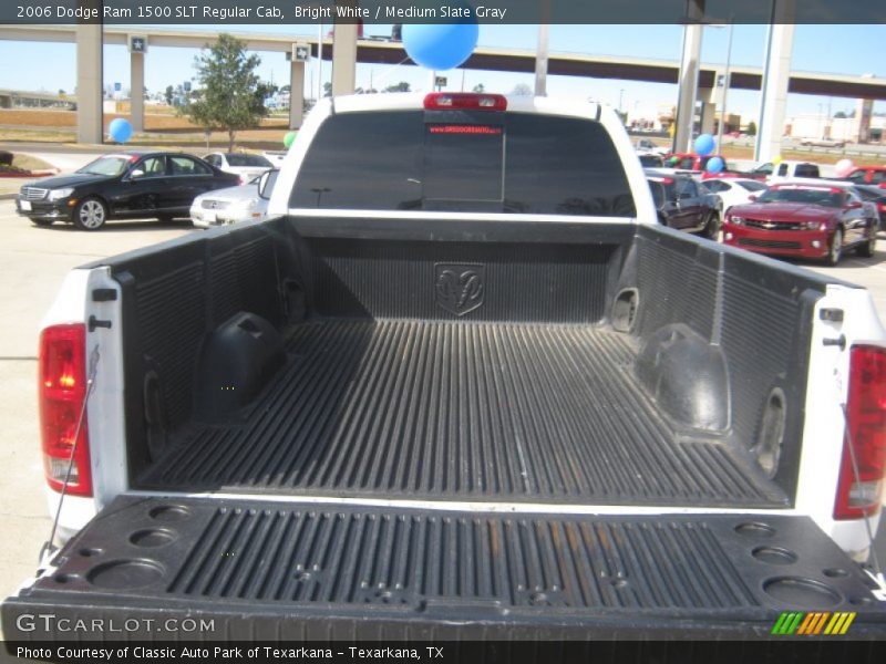 Bright White / Medium Slate Gray 2006 Dodge Ram 1500 SLT Regular Cab