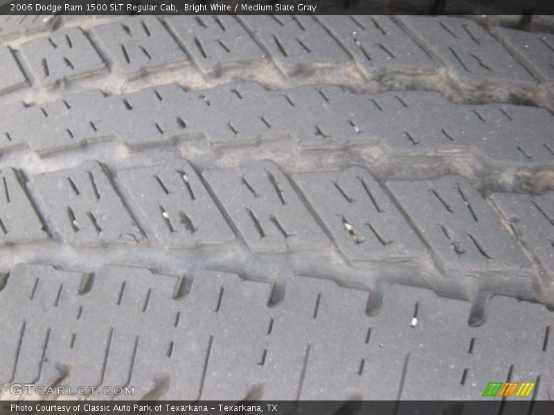 Bright White / Medium Slate Gray 2006 Dodge Ram 1500 SLT Regular Cab