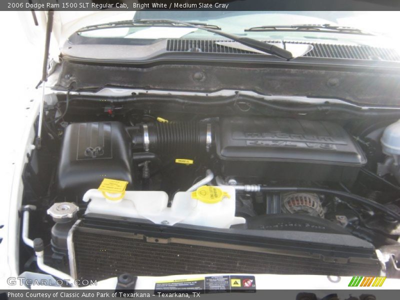 Bright White / Medium Slate Gray 2006 Dodge Ram 1500 SLT Regular Cab