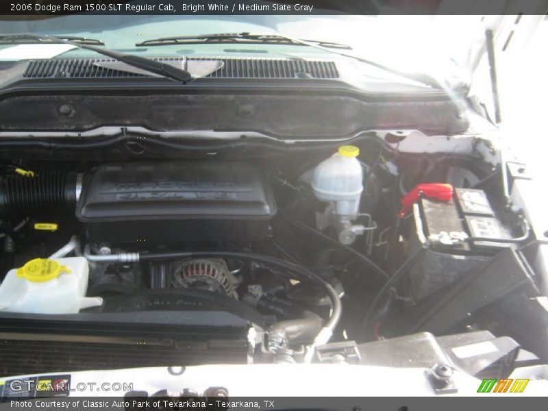 Bright White / Medium Slate Gray 2006 Dodge Ram 1500 SLT Regular Cab