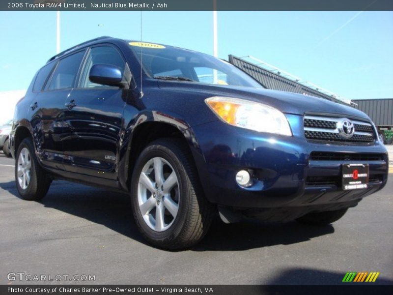 Nautical Blue Metallic / Ash 2006 Toyota RAV4 Limited