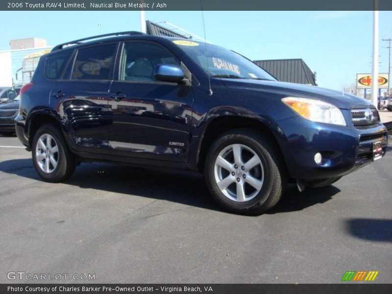 Nautical Blue Metallic / Ash 2006 Toyota RAV4 Limited