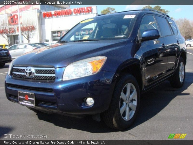 Nautical Blue Metallic / Ash 2006 Toyota RAV4 Limited
