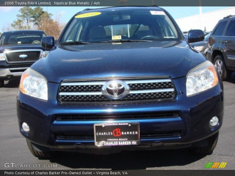Nautical Blue Metallic / Ash 2006 Toyota RAV4 Limited