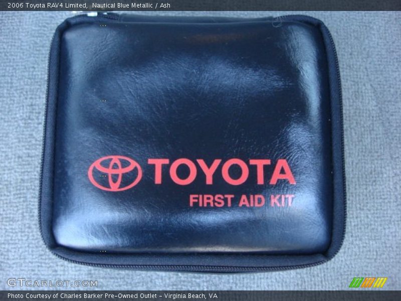 Nautical Blue Metallic / Ash 2006 Toyota RAV4 Limited