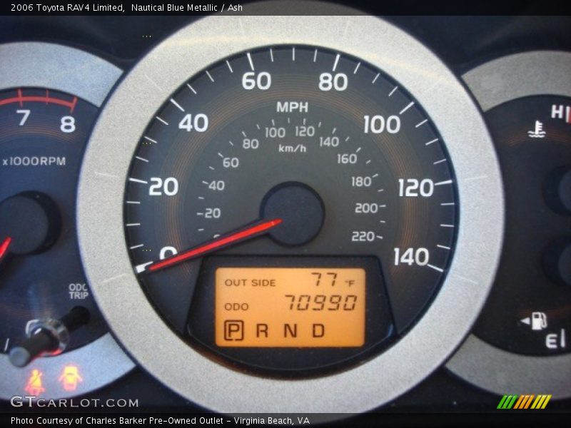 Nautical Blue Metallic / Ash 2006 Toyota RAV4 Limited