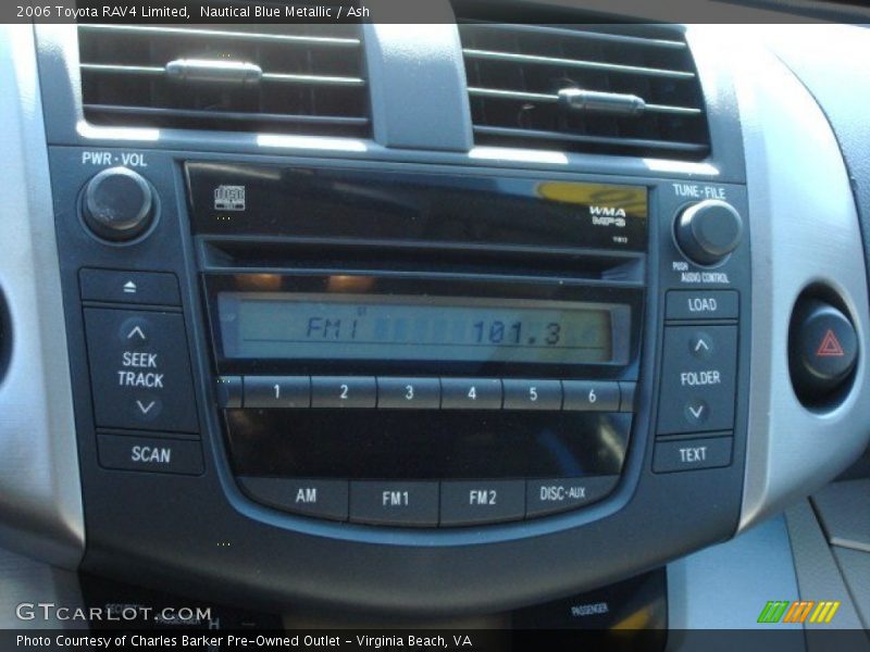 Nautical Blue Metallic / Ash 2006 Toyota RAV4 Limited