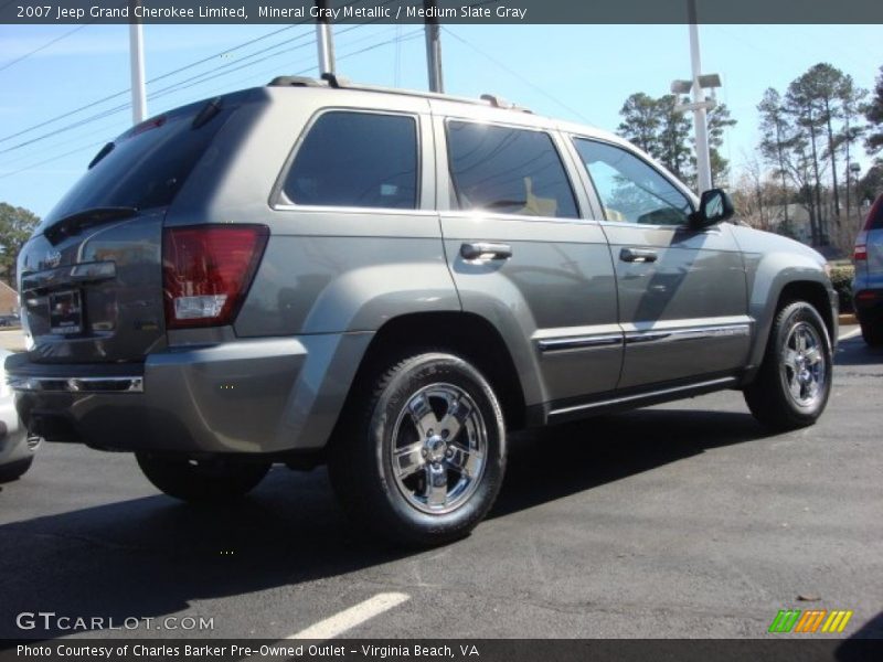 Mineral Gray Metallic / Medium Slate Gray 2007 Jeep Grand Cherokee Limited