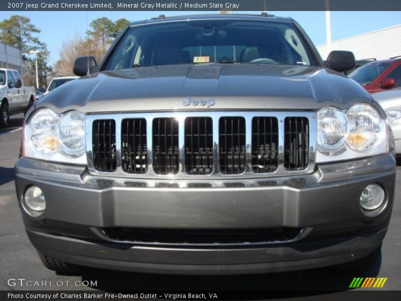 Mineral Gray Metallic / Medium Slate Gray 2007 Jeep Grand Cherokee Limited