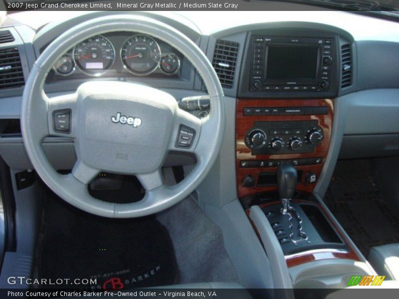 Mineral Gray Metallic / Medium Slate Gray 2007 Jeep Grand Cherokee Limited