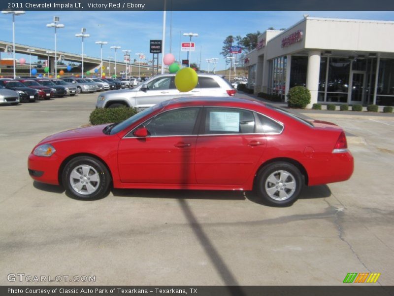 Victory Red / Ebony 2011 Chevrolet Impala LT