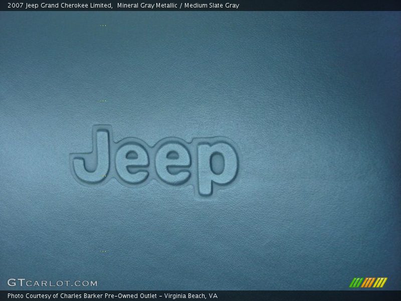 Mineral Gray Metallic / Medium Slate Gray 2007 Jeep Grand Cherokee Limited