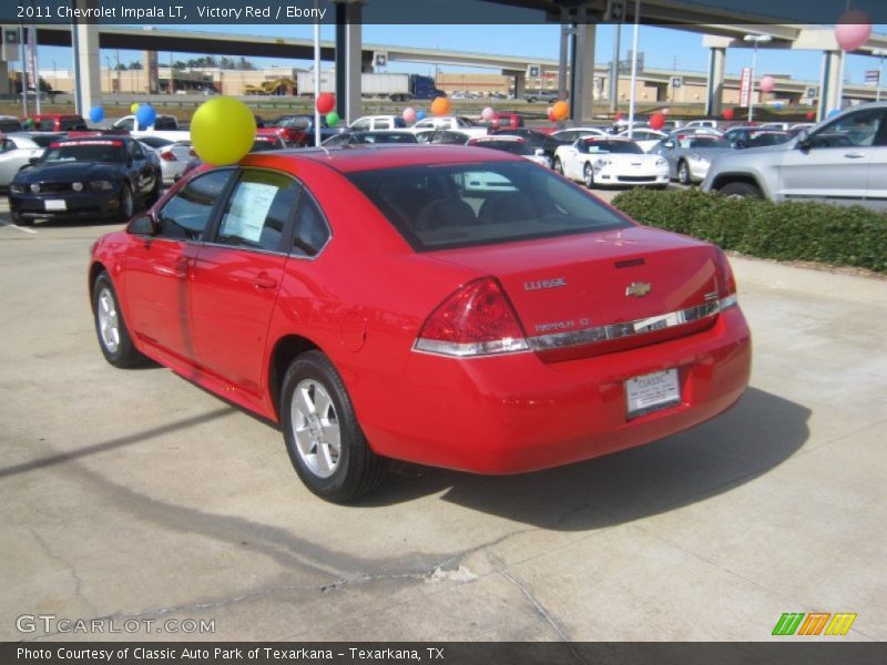 Victory Red / Ebony 2011 Chevrolet Impala LT