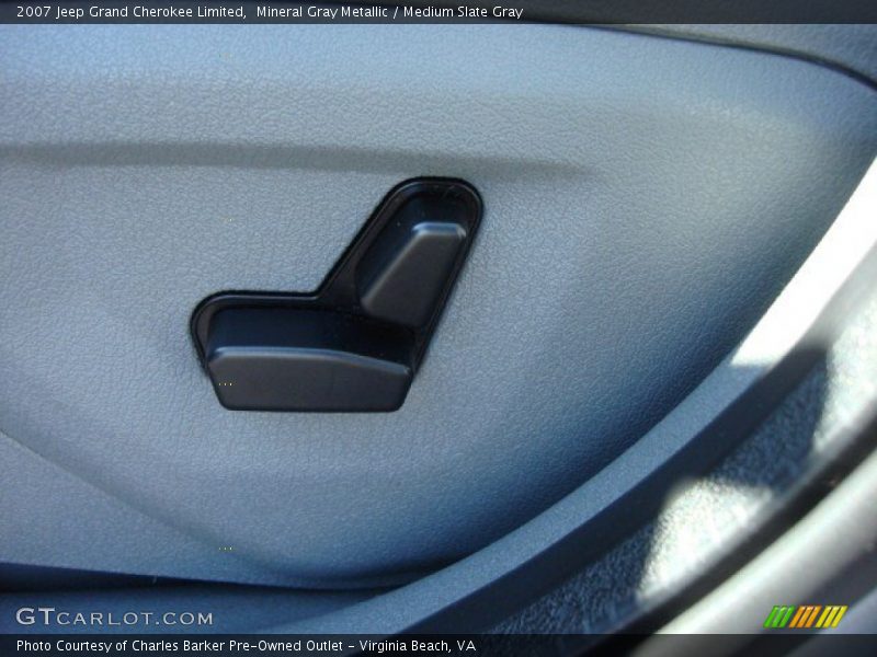 Mineral Gray Metallic / Medium Slate Gray 2007 Jeep Grand Cherokee Limited