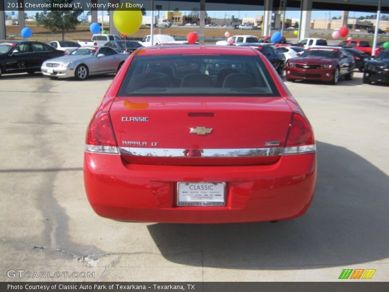Victory Red / Ebony 2011 Chevrolet Impala LT