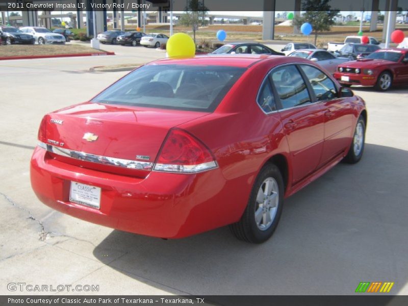 Victory Red / Ebony 2011 Chevrolet Impala LT
