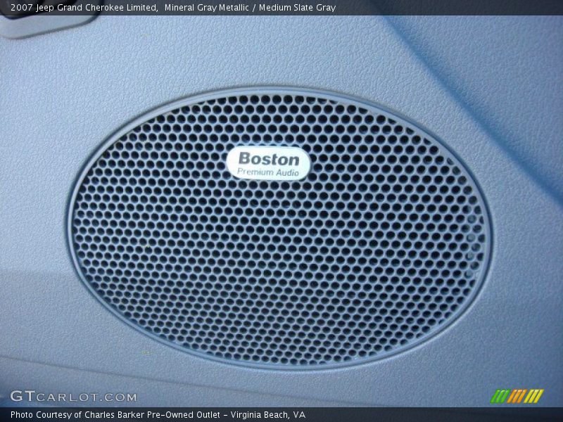 Mineral Gray Metallic / Medium Slate Gray 2007 Jeep Grand Cherokee Limited