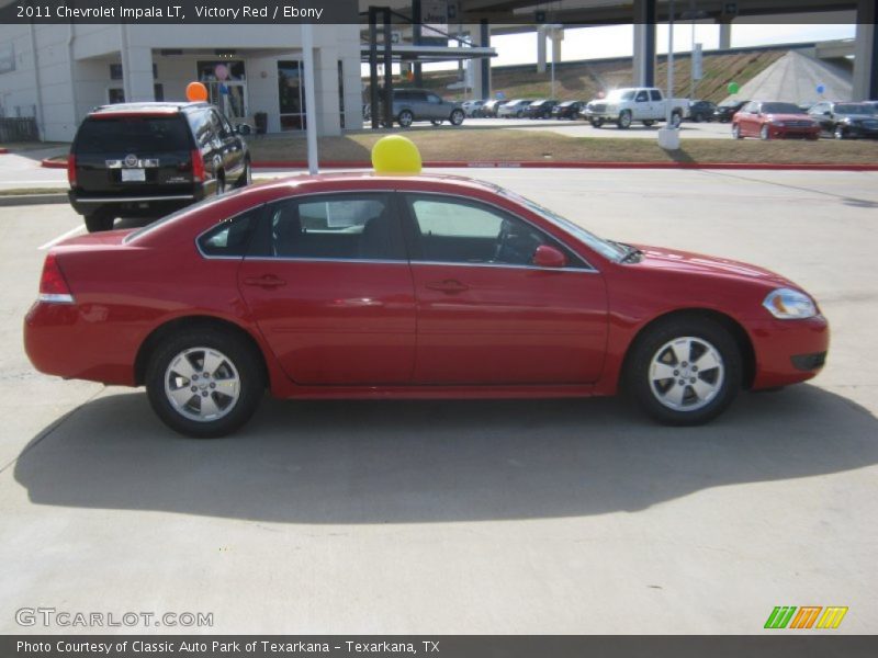 Victory Red / Ebony 2011 Chevrolet Impala LT