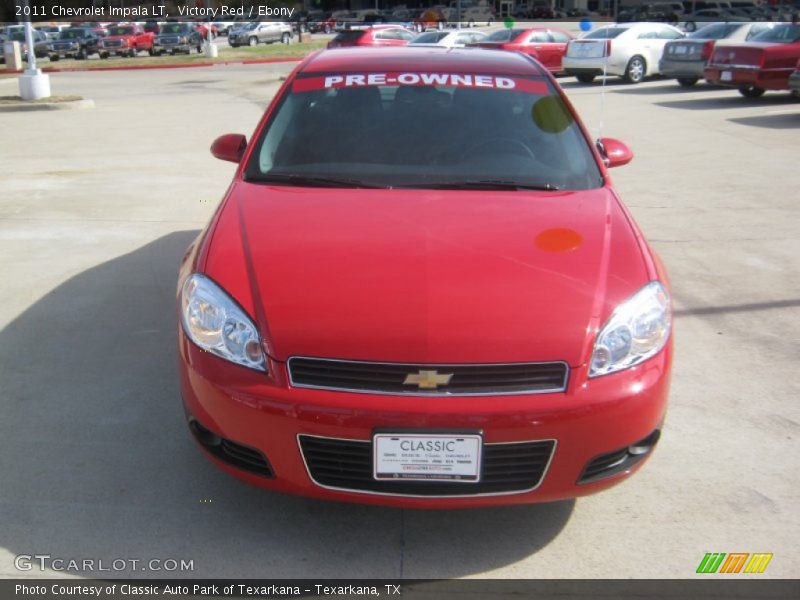 Victory Red / Ebony 2011 Chevrolet Impala LT