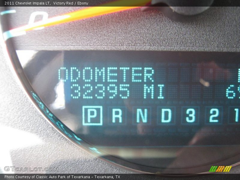 Victory Red / Ebony 2011 Chevrolet Impala LT