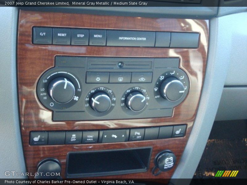 Mineral Gray Metallic / Medium Slate Gray 2007 Jeep Grand Cherokee Limited