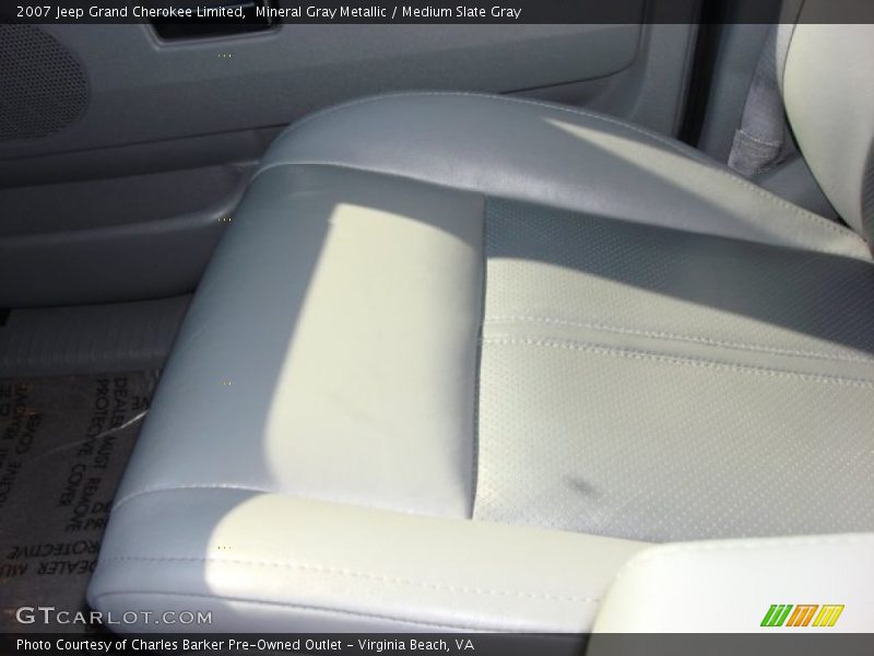 Mineral Gray Metallic / Medium Slate Gray 2007 Jeep Grand Cherokee Limited