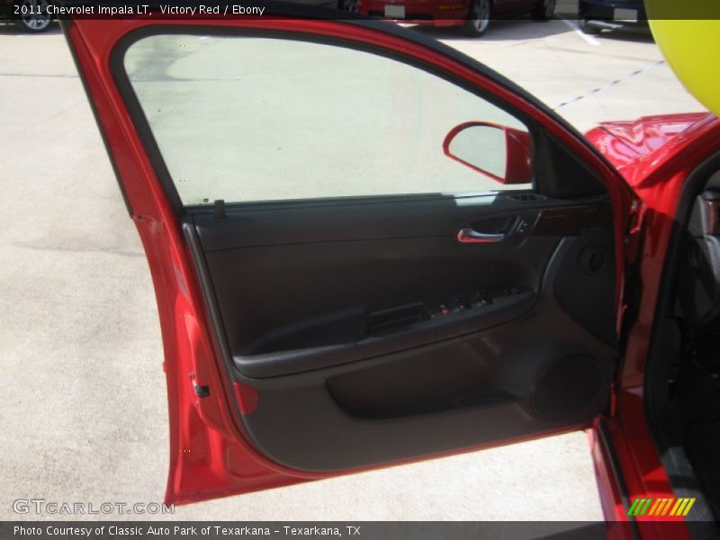 Victory Red / Ebony 2011 Chevrolet Impala LT