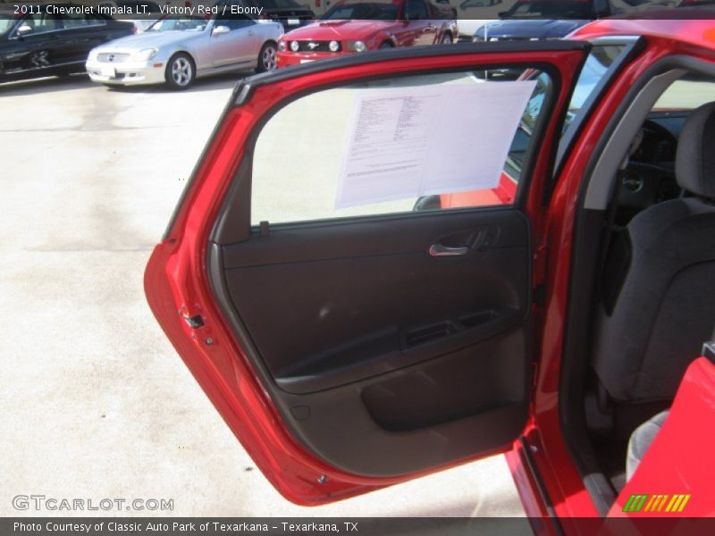 Victory Red / Ebony 2011 Chevrolet Impala LT